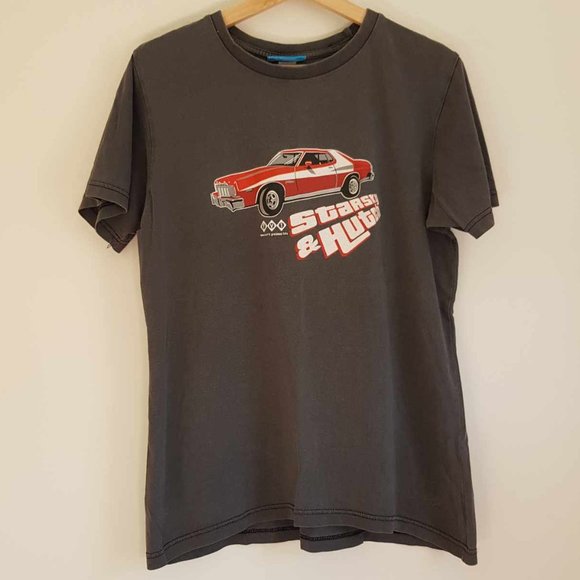 Other - Starsky and Hutch TV 1 Graphic Grey Car Show T Shirt Mens M